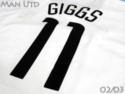 Manchester United 2002-2003-2004 Away #11 GIGGS ギグス　マンチェスターユナイテッド　アウェイ　チャンピオンズリーグ