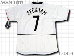 Manchester United 2002-2003-2004 Away #7 BECKHAM ベッカム　マンチェスターユナイテッド　アウェイ　チャンピオンズリーグ