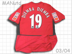 Manchester United 2002-2004 Home　マンチェスター・ユナイテッド　エリック・ジェンバジェンバ