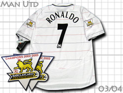 Manchester United 2003 2004 Away　マンチェスター・ユナイテッド　ロナウド　Ronaldo