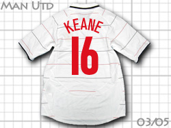 Manchester United 2003 2004 2005 Away　マンチェスター・ユナイテッド　Roy Keane ロイ・キーン