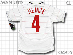 Manchester United 2003 2004 2005 Away　マンチェスター・ユナイテッド　#4 HEINZE　エインセ