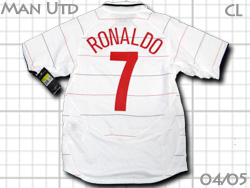 Manchester United 2003 2004 2005 Away　マンチェスター・ユナイテッド　ロナウド　Ronaldo