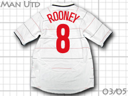 Manchester United 2003 2004 2005 Away　マンチェスター・ユナイテッド　Rooney ルーニー