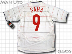 Manchester United 2003 2004 2005 Away　マンチェスター・ユナイテッド　#9　SAHA　サハ