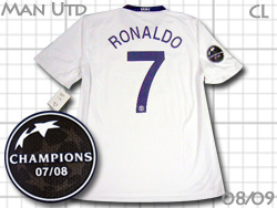 Manchester United 2008-2009 CL #7 RONALDO　マンチェスター・ユナイテッド　ロナウド
