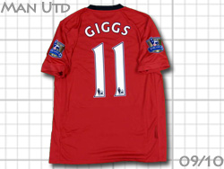 Manchester United 2009-2010 Home #11 GIGGS　マンチェスターユナイテッド　ホーム　ライアン・ギグス