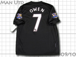 Manchester United 2009-2010 Away #7 OWEN　マンチェスターユナイテッド　アウェイ　オーウェン