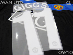 Manchester United 2009-2010 Away CL #11 GIGGS　マンチェスターユナイテッド　アウェイ　ギグス　チャンピオンズリーグ