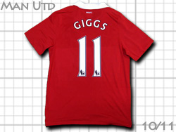 Manchester United 2010-2011 Home #11 GIGGS　マンチェスターユナイテッド　ホーム ライアン・ギグス