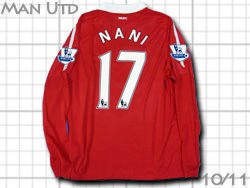 Manchester United 2010-2011 Home #17 NANI　マンチェスターユナイテッド　ホーム ナニ