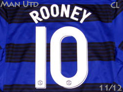 Manchester United 2011/2012 Champions League #10 ROONEY　マンチェスターユナイテッド　チャンピオンズリーグ　ウェイン・ルーニー