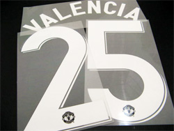 Manchester United 2011/2012 Champions League #25 VALENCIA　マンチェスターユナイテッド　チャンピオンズリーグ　アントニオ・ヴァレンシア