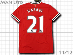 Manchester United NIKE Home 2011-2012  #21 RAFAEL　マンチェスターユナイテッド　ホーム　ラファエル　ナイキ　423932