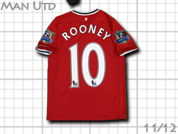 Manchester United NIKE Home kids #10 ROONEY 2011-2012　マンチェスターユナイテッド　ホーム　子供用　ウェイン・ルーニー　ナイキ　423958