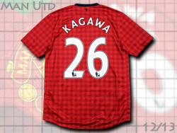Manchester United 2012/13 Home #26 KAGAWA nike マンチェスターユナイテッド　ホーム　香川真司　ナイキ　479278