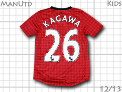 Manchester United 2012/13 Home Kids #26 KAGAWA nike マンチェスターユナイテッド　ホーム　ジュニア用　香川　ナイキ　479266