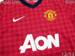 Manchester United 2012/13 Home Kids nike マンチェスターユナイテッド　ホーム　ジュニア用　ナイキ　479266