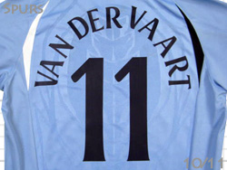 Tottenham Hotspurs 2010-2011 Away Cup Model #11 VAN DER VAART　トットナム・ホットスパー　アウェイ　カップ戦専用　ラファエル・ファンデル・ファールト