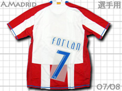 Atletico de Madrid 07/08 Home UEFA cup Players' model Nike@Ag`RE}h[h@UEFAt@Ipf@z[@@242361