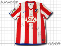 Atletico Madrid Autograph　アトレチコマドリード　直筆サイン入り