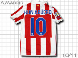 Atletico de Madrid 2010-2011 Home #10 KUN AGUERO@Ag`RE}h[h@z[@NEAOG