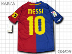 Barcelona 2008-2009 Home #10 Messi@oZi@oT@bV