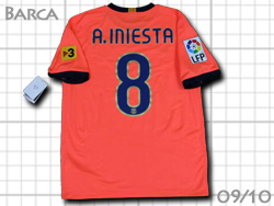 FC Barcelona 2009-2010 Away #8 A. INIESTA@FCoZi CjGX^