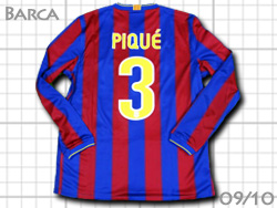 FC Barcelona 2009-2010 Home #3 PIQUE'@FCoZi sP