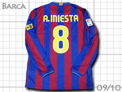 FC Barcelona 2009-2010 Home #8 A. INIESTA@FCoZi CjGX^