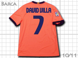 FC Barcelona 2010-2011 3rd #7 DAVID VILLA 　バルセロナ　サード　バルサ　ダビド・ビジャ
