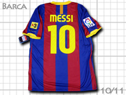 FC Barcelona 2010-2011 Home #10 MESSI 　バルセロナ　ホーム　バルサ　レオネル・メッシ