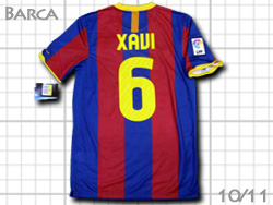 FC Barcelona 2010-2011 Home #8 XAVI　バルセロナ　ホーム　シャビ　バルサ