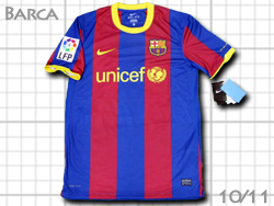 FC Barcelona 2010-2011 Home 　バルセロナ　ホーム　バルサ  LFP