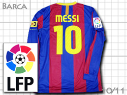 FC Barcelona 2010-2011 Home #10　MESSI　バルセロナ　ホーム　メッシ　バルサ