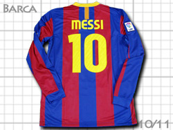 FC Barcelona 2010-2011 Home #10　MESSI　バルセロナ　ホーム　メッシ　バルサ