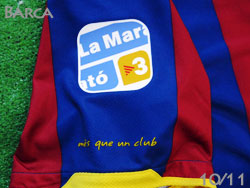 FC Barcelona 2010-2011 La Marato patch ESPANYOL #8 A. INIESTA　バルセロナ　エスパニョール戦　ラ・マラトパッチ　イニエスタ