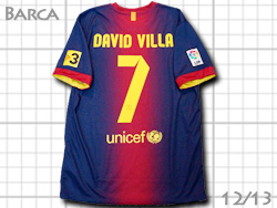 FC Barcelona Barca 2012/13 Home #7 DAVID VILLA@oZi@z[@_rhErW@oT@478323