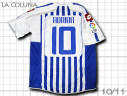 Deportivo La Coluna 2010-2011 Home #10 ADRIAN@f|eB[{EER[j@z[@AhA
