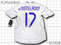 real madrid 2007-2008 home van nistelrooy