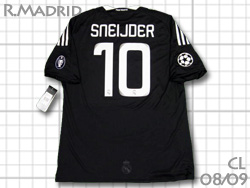 Real Madrid 2008-2009 CL #10 SNEIJDER　スナイデル レアル･マドリード　チャンピオンズリーグ