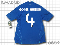 Real Madrid 2008-2009 レアル･マドリード　セルヒオ･ラモス　Sergio Ramos