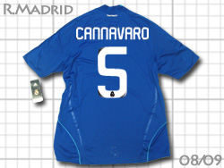 Real Madrid 2008-2009 レアル･マドリード CANNAVARO　カンナバーロ