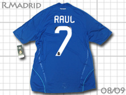 Real Madrid 2008-2009 レアル･マドリード Raul ラウル