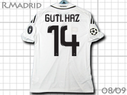 Real Madrid 2008-2009 レアル･マドリード GUTI.HAZ　グティ　CL
