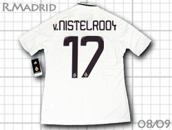 Real Madrid 2008-2009 レアル･マドリード　ファンニステルローイ　V.NISTELROOY