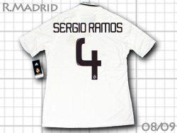 Real Madrid 2008-2009 レアル･マドリード　セルヒオ･ラモス　Sergio Ramos