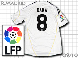 Real Madrid 2009-2010 Home #8 KAKA'　レアルマドリード　ホーム　カカ