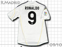 Real Madrid 2009-2010 Home #9 RONALDO　レアルマドリード　ホーム　ロナウド
