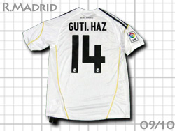 Real Madrid 2009-2010 Home #14 Guti. HAZ　レアルマドリード　ホーム　グティ